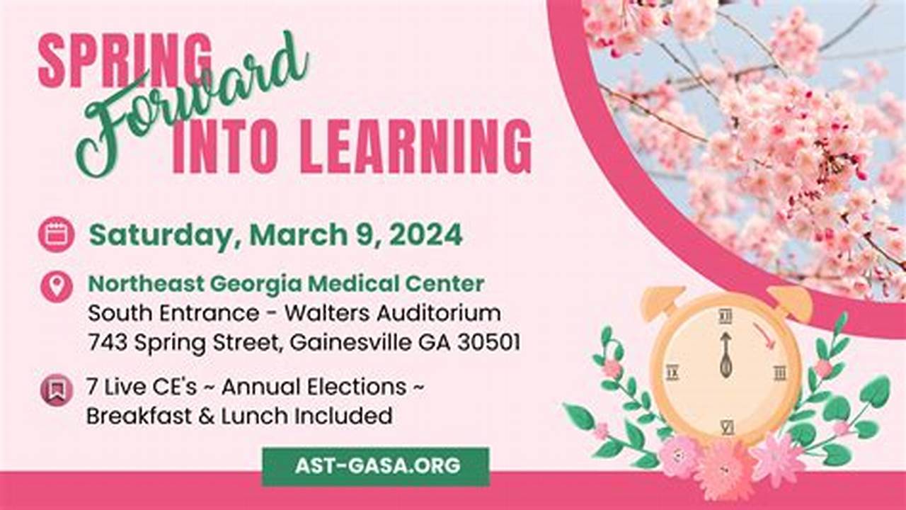 Spring Forward 2024 Georgia