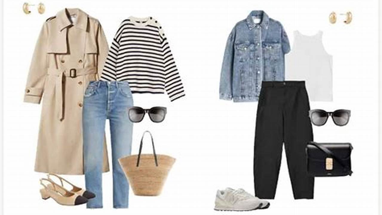 Spring Summer 2024 Capsule Wardrobe