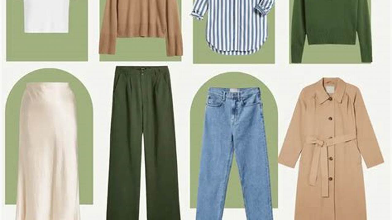 Spring Summer 2025 Capsule Wardrobe
