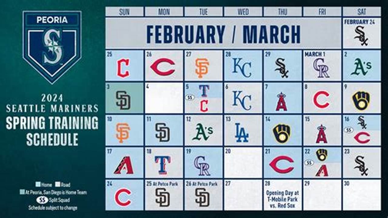 Spring Training 2024 Florida Schedule Pdf