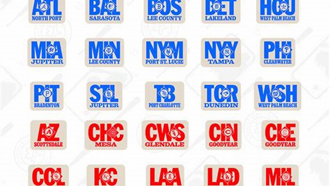 Spring Training Jerseys 2025