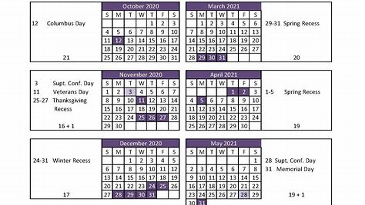 Spring Valley Academy Calendar