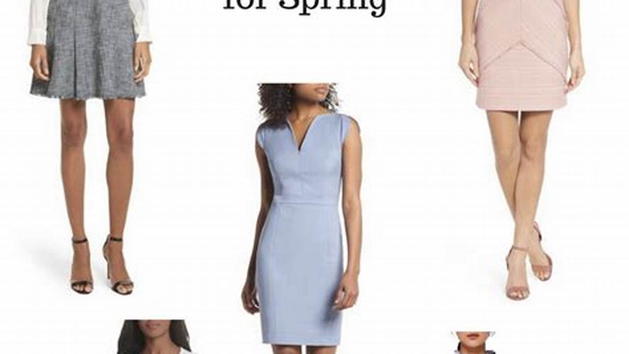 Spring Work Dresses 2024