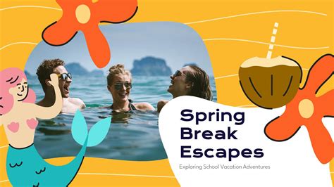 Spring Break Slides Template