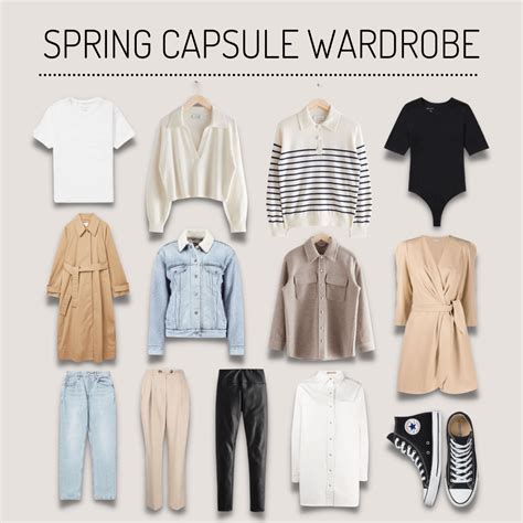 Spring Capsule Wardrobe 2024 Uk