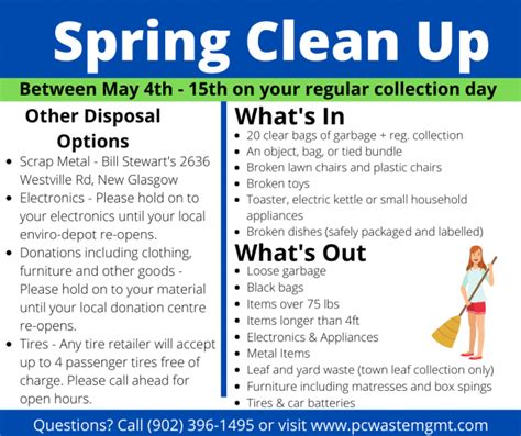 Spring Clean Up 2024 Pictou County