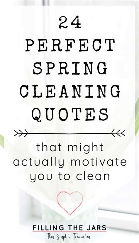 Spring Cleaning Quotes
