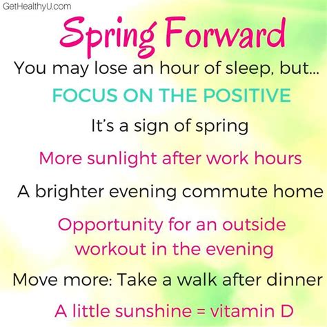 Spring Forward Quotes
