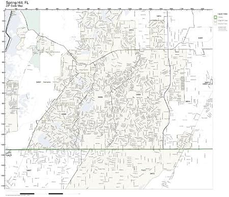 Spring Hill Fl Zip Code Map