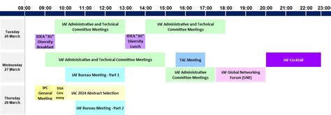 Spring Meetings 2024 Schedule