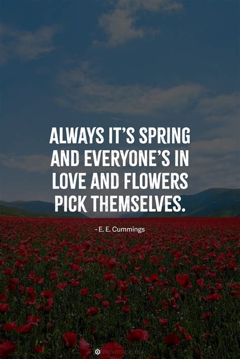 Spring Quotes About Love
