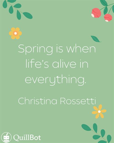 Spring Quotes Short