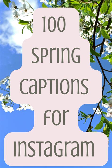 Spring Quotes Short Instagram