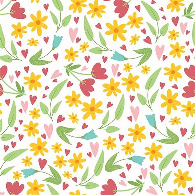 Spring Seamless Pattern