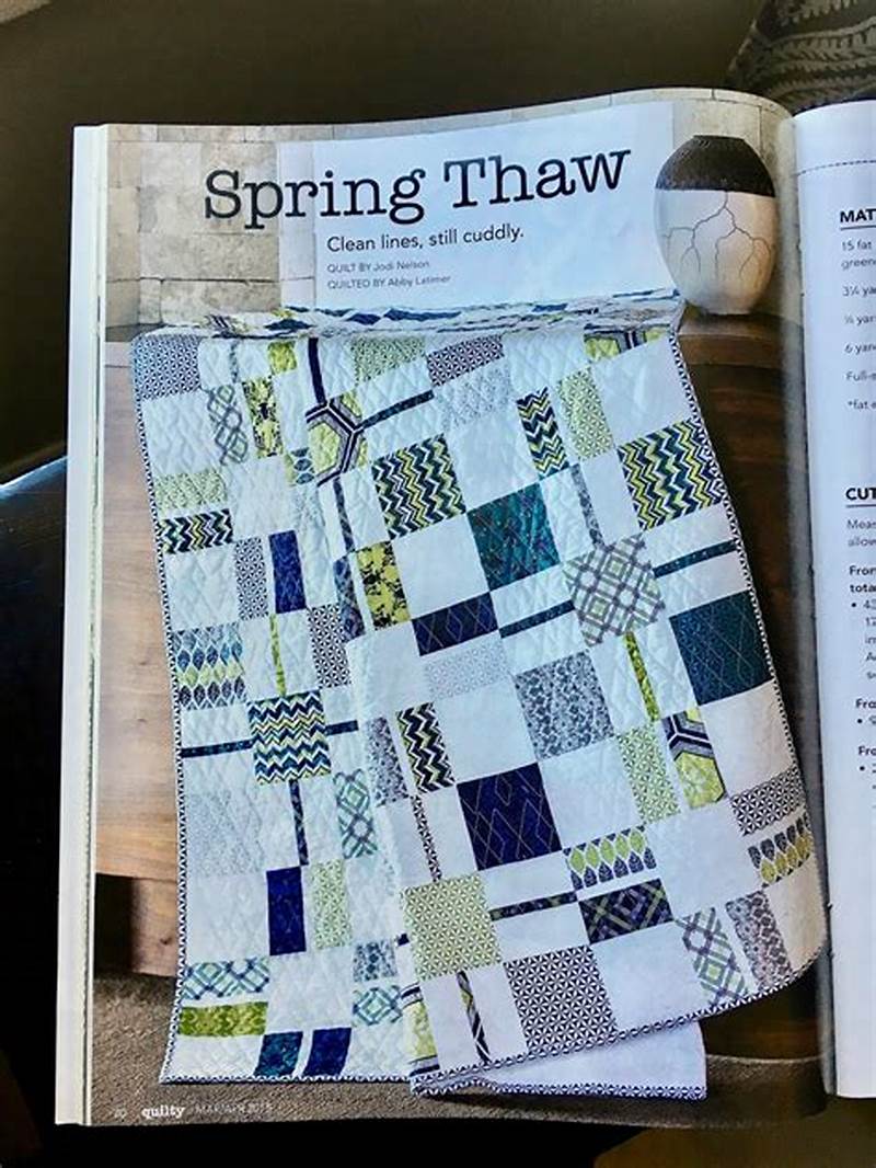 Spring Thaw Quilt Pattern