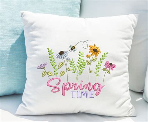 Spring Time Embroidery