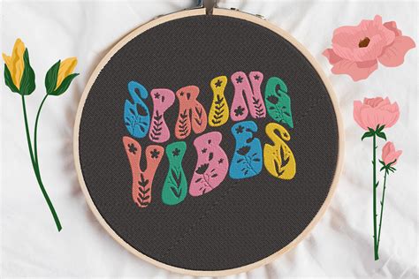 Spring Vibes Embroidery