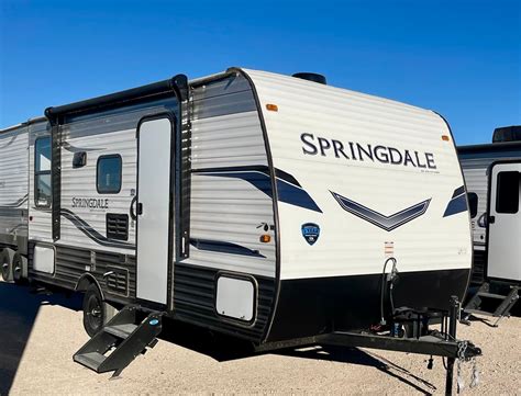 Experience Ultimate Spring Getaways with the Charming Springdale Mini Camper - Your Perfect Home Away from Home!