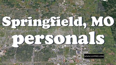 Springfield Sizzle Craigslist Spices Up Springfield's Dating Scene!