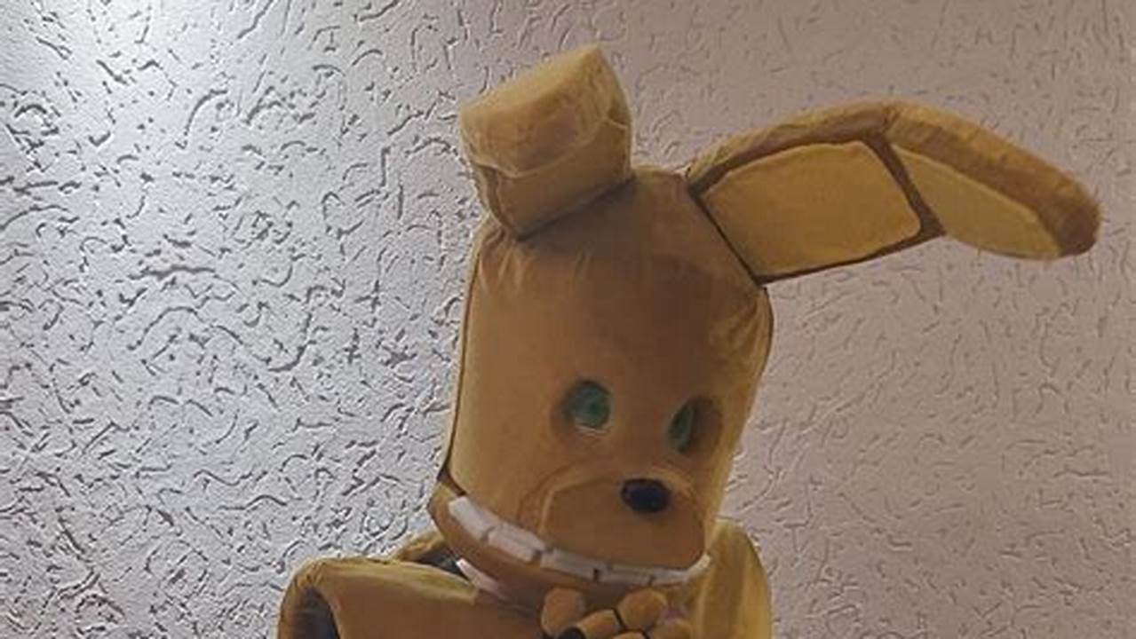 Springtrap And Spring Bonnie Cosplay