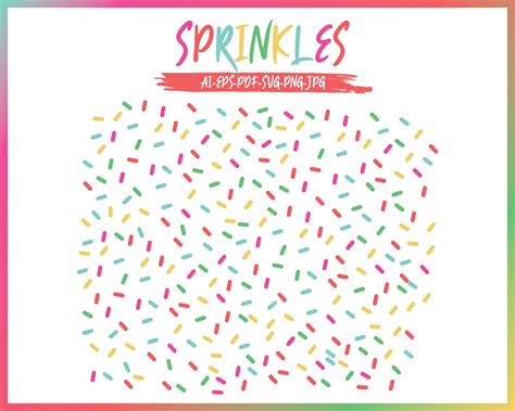 Indulge in Creative Magic with Sprinkle Svg - Elevate Your Design Game!