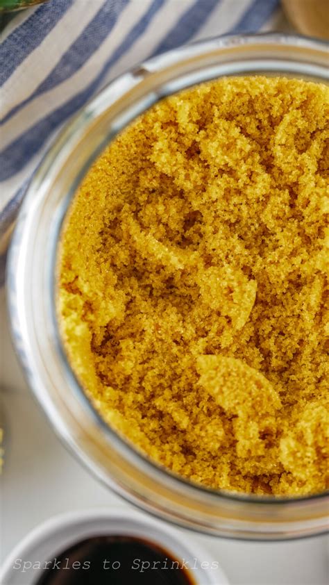 Sprinkle with brown sugar