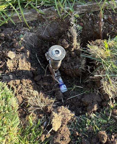 Sprinkler Head Repair