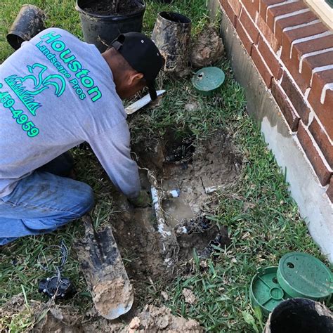 Sprinkler System Repair in Houston