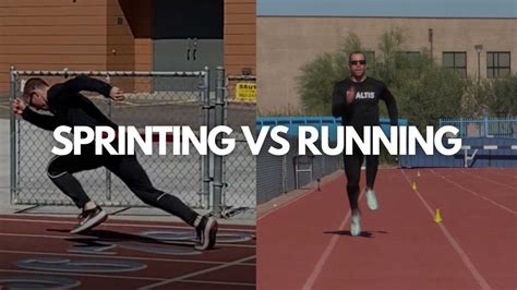 Sprints Vs Jogging