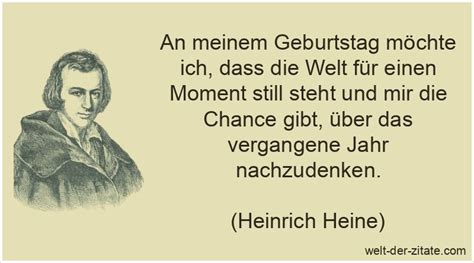 Spruch Geburtstag Heine
