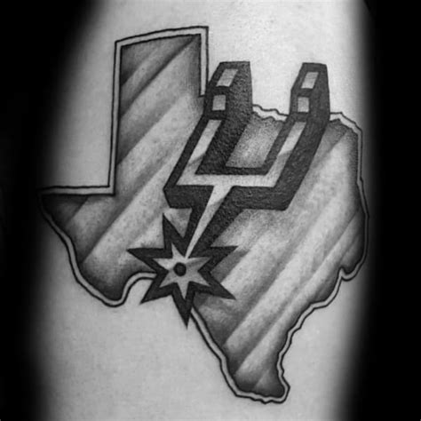 30 San Antonio Spurs Tattoos For Men Basketball Ink Ideas
