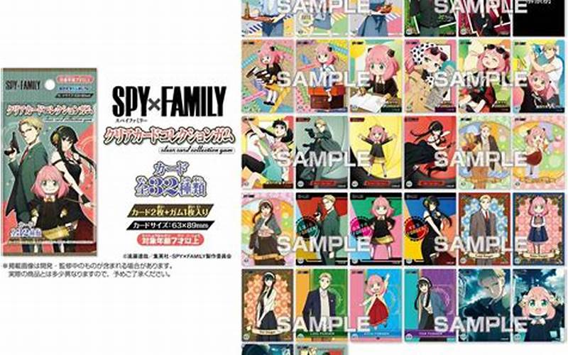 Spy X Family Board Game Box