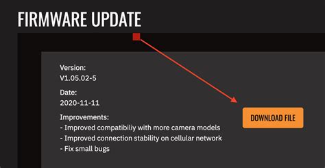 Spypoint Cell Link Firmware Update