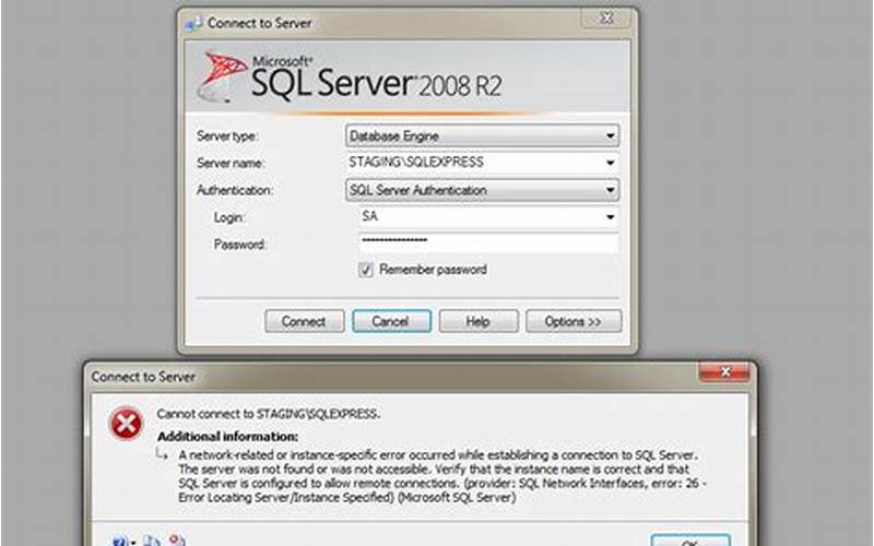 Sql Server Error Message