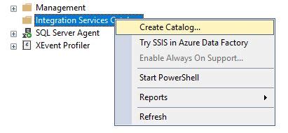 Sql Server 2012 Create Integration Services Catalog