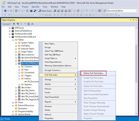 Sql Server Full Text Catalog