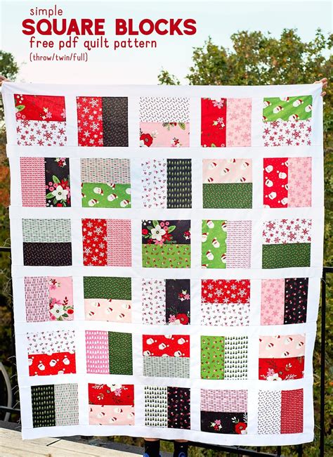Square Block Quilt Patterns