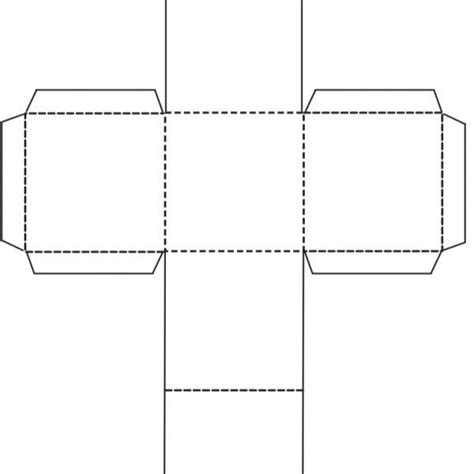 Square Box Template Printable Pdf