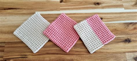Square Crochet Coasters