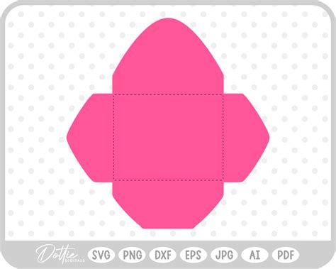 Download Square Envelope Silhouette DXF Files