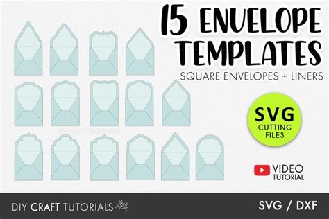 Download Square Envelope for Cricut Machine