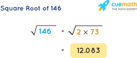 Square Root Of 146