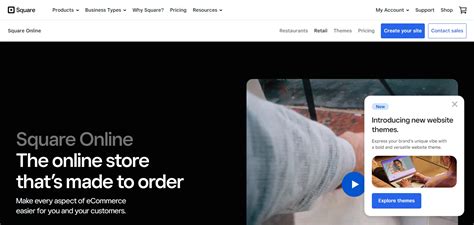 Square online store