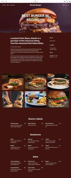 Squarespace Restaurant Templates