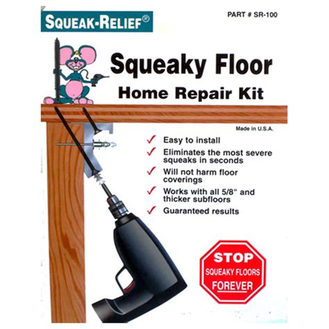 Squeaky Floor Repair Kit