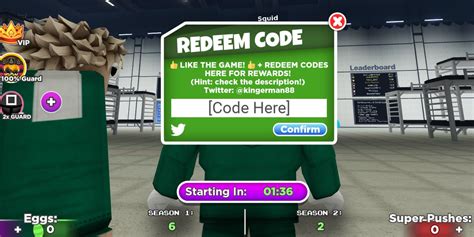 Squid Game Codes - Free Rewards And Cosmetics