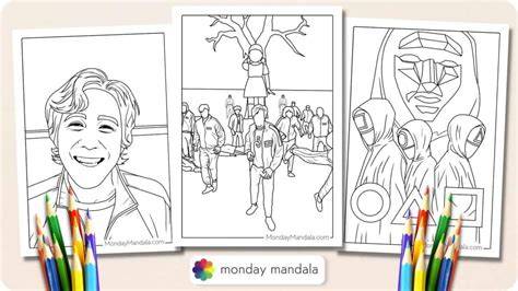Squid Game Coloring Pages