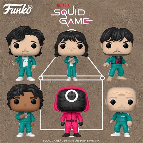 Step into the twisted world of Squid Game with the newly launched Funko Pops - Collect them all!