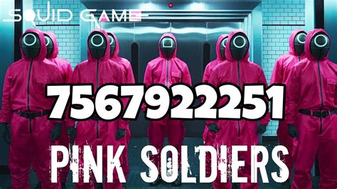 Squid Game OST - Pink Soldiers - Roblox Song ID - Roblox Music