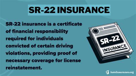 Sr 22 Insurance Ohio